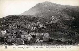 Images Dated 30th September 2020: La Turbie, Cote d Azur, Southern France
