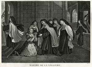 1710 Gallery: LA Valliere Becomes Nun