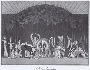 Mistinguett Gallery: La Voliere Enchante from the show La Revue Mistinguett