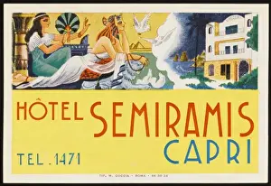 Capri Prints: Label from Capri