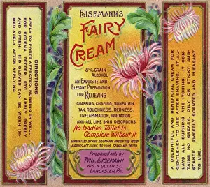 Label design, Eisemanns Fairy Cream