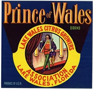 Citrus Collection: Label design, Prince of Wales Citrus Fruit