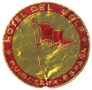 Images Dated 23rd September 2011: Label, Hotel Del Golf, Puigcerda, Catalonia, Spain
