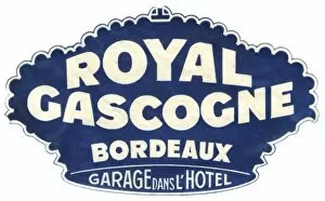 Images Dated 23rd September 2011: Label, Hotel Royal Gascogne, Bordeaux, France