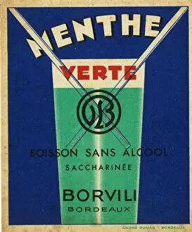 Bordeaux Gallery: Label, Menthe Verte