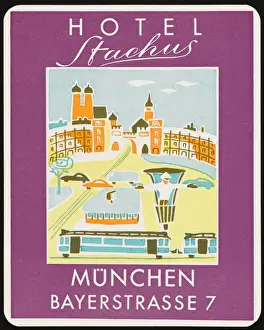 Label, Stachus, Munchen