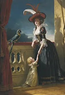 Childish Prints: LABILLE-GUIARD, Adela拉(1749-1803). Louise-Elisabeth
