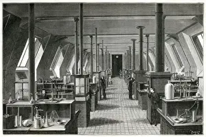 Laboratories Prints: LABORATORIES / FRANCE