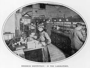Birkbeck Prints: Laboratory Scene