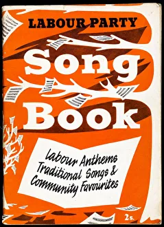 Images Dated 11th January 2018: Labour Party Song Book