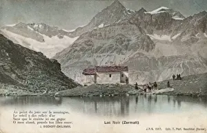 Zermatt Prints: Lac Noir (The Black Lake) - Zermatt, Switzerland