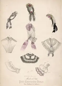 Lace Caps Etc C. 1863
