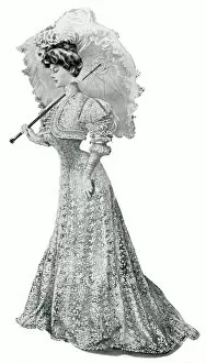 Images Dated 30th December 2016: Lace frock 1906