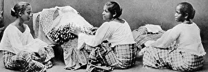 Lace making, Sri Lanka