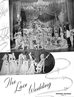 Fischer Prints: The Lace Wedding scene from Plaisirs de Paris at the London