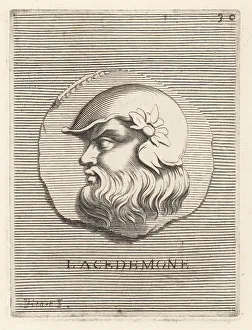 Zeus Prints: Lacedaemon, mythical king of Lacedaemon (Sparta)