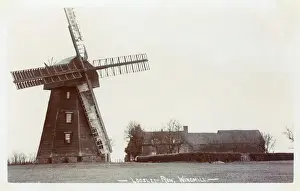 Lacey Prints: Lacey Green Windmill - a Smock Mill in Buckinghamshire