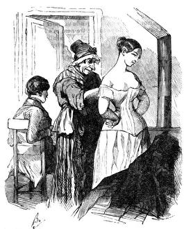 Corsets Prints: Lacing up a Corset