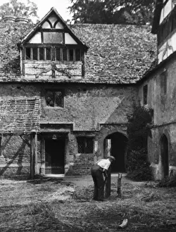 Lacock Prints: Lacock Abbey Farmyard