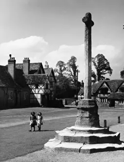 Lacock Prints: Lacock Village Cross