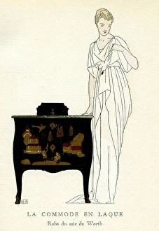 Images Dated 23rd July 2012: Lacquer commode