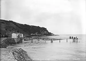 Larne Prints: Ladies Bathing Place, Larne