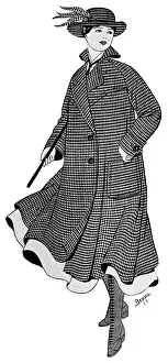 Burberrys Prints: Ladies Burberry coat, WW1