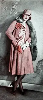 Gabardine Prints: Ladies day suit, 1926