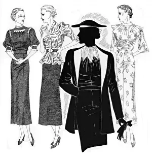 Ladies in daywear 1936