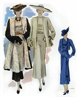 Ladies in daywear 1936