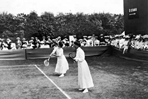 Tennis Gallery: Ladies Doubles / Wimbledon