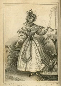 1829 Gallery: Ladies Fashion -- Walking Dress