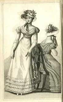 Ladies Fashion - two women in day dresses
