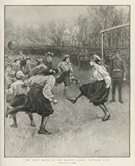 1895 Collection: Ladies Football Club