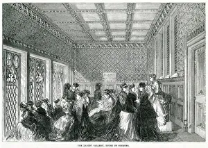 The Ladies Gallery Date: 1870