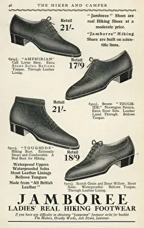 Hiking Prints: Ladies Hiking Boots Ad