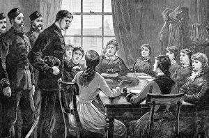 Authorities Prints: Ladies Land League meeting, Ireland