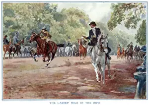 Galloping Prints: The Ladies Mile in the Row