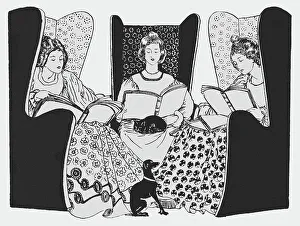 Penrose Prints: Ladies Reading