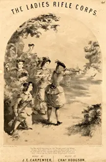 The Ladies Rifle Corps, by J E Carpenter & Charles Hodgson