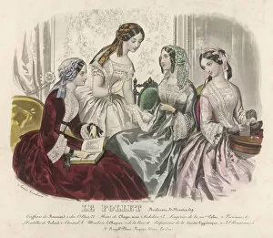 Basques Collection: Ladies Soire Early 1850s