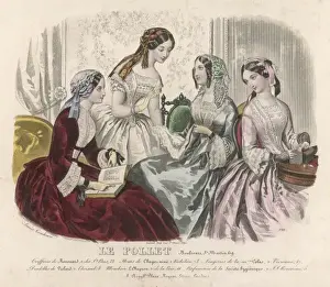 Ladies Soire Early 1850S