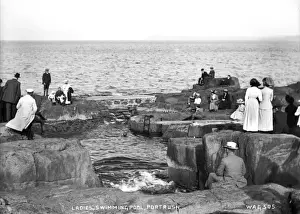 Portrush Prints: Ladies Swimming Pool, Portrush