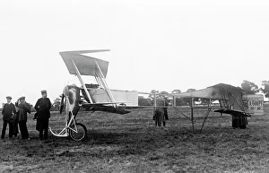 Ladougne Goupy biplane, Doncaster Race Course