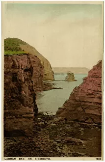 Cliffs Collection: Ladram Bay near Sidmouth, Devon