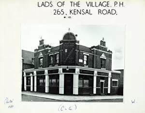 Kensington Collection: Lads of the Village PH, North Kensington, London