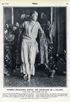 Venetian Gallery: Lady Abdy in her Venetian palazzo
