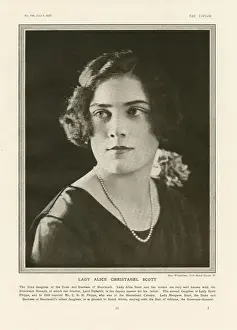 Douglass Prints: Lady Alice Christabel Scott
