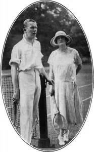 Ancaster Collection: Lady Ancaster with Josslyn Hay