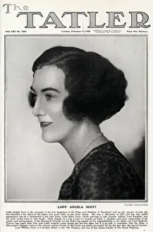 Angela Prints: Lady Angela Scott by Madame Yevonde